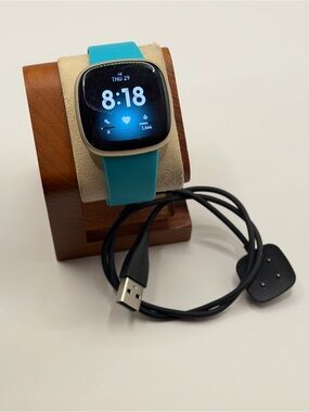Fitbit Versa 3 (charger included, tested, new band)